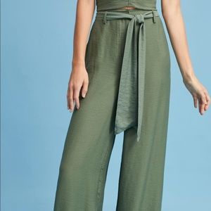 Anthropologie Maeve Claire Wide-Leg pants.